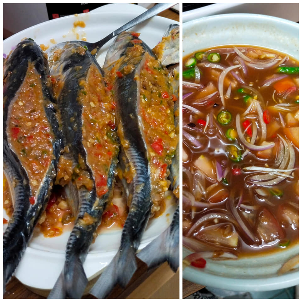 Resepi Cencaru Bakar Sumbat Sambal Guna Air Fryer