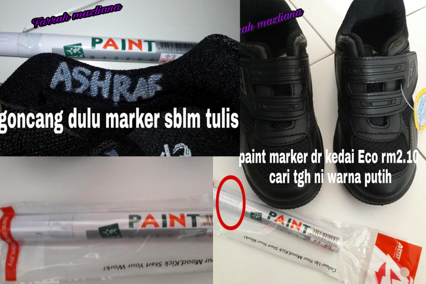 Bermodalkan RM2.10, Ibu Ini Kongsi Cara Untuk Elakkan Kasut Anak Tertukar