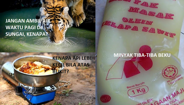 Kenapa Minyak Masak Tiba-Tiba Beku? Antara 6 Fakta Penting Perlu Kita Tahu Sebelum Hiking