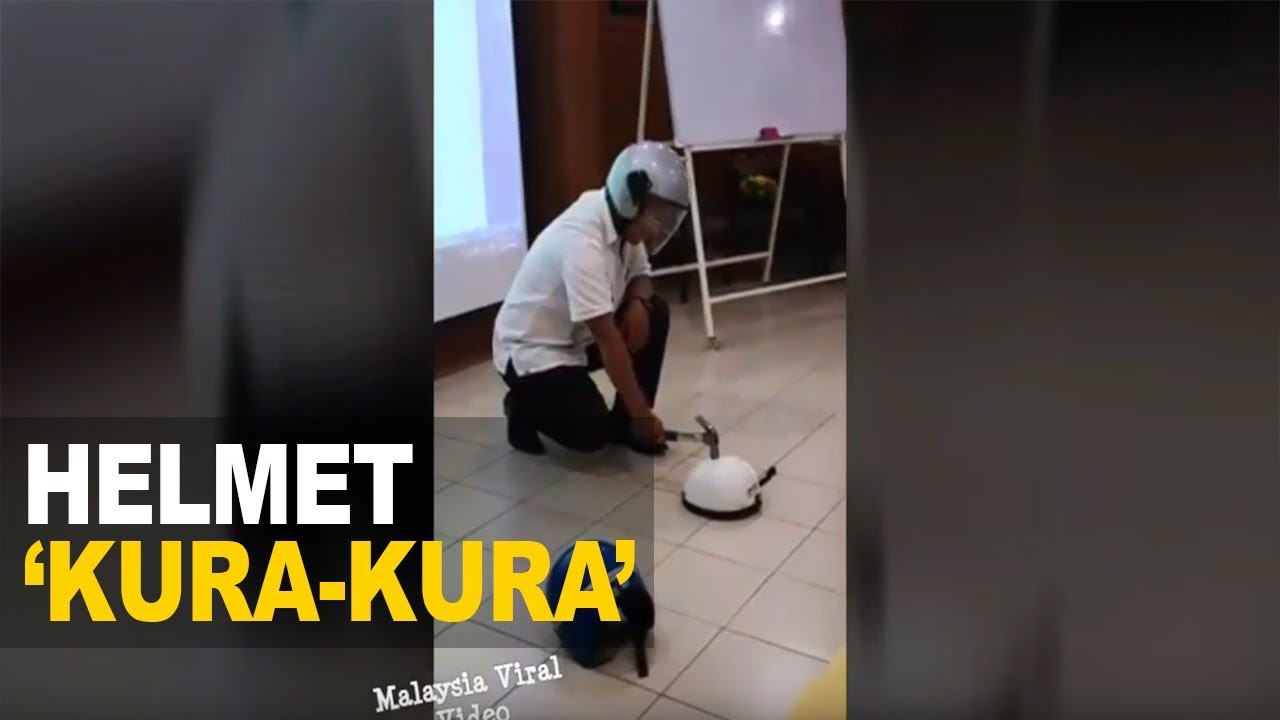 Kalau Anda Sayangkan Kepala Anda, Jangan Pakai Helmet Macam Ni