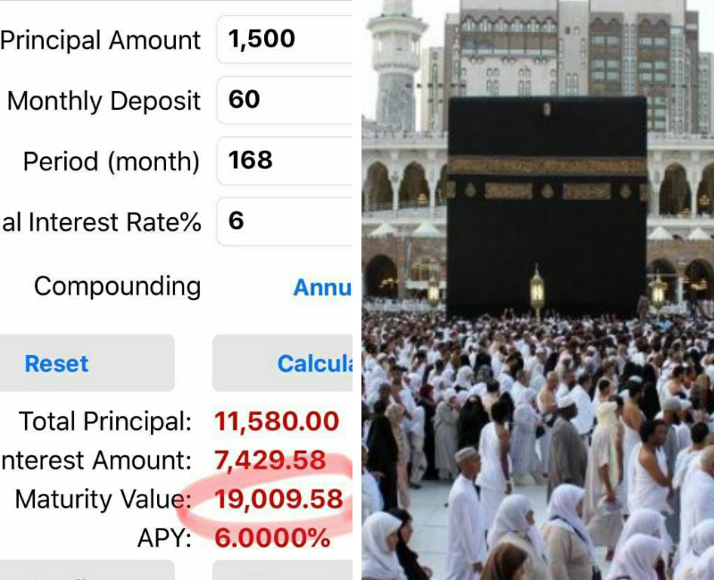 Simpan RM2 Sehari, Bila Tiba Giliran Tunai Haji Duit Tabungan Cukup Malah Berlebih. Lelaki Ni Kongsi Tipnya