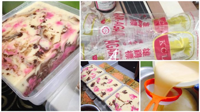 Sedap Pekena Musim Panas, Ini Cara Buat Puding Marble Yang Sedap & Confirm Jadi