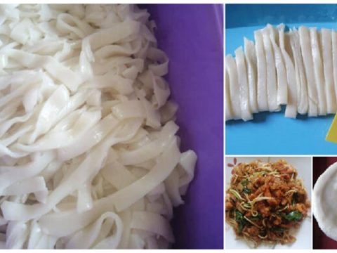 Hanya Dengan 3 Bahan Ini Buat KUETIAU Di Dapur Sendiri, Dijamin Bersih, Suci & Halal!
